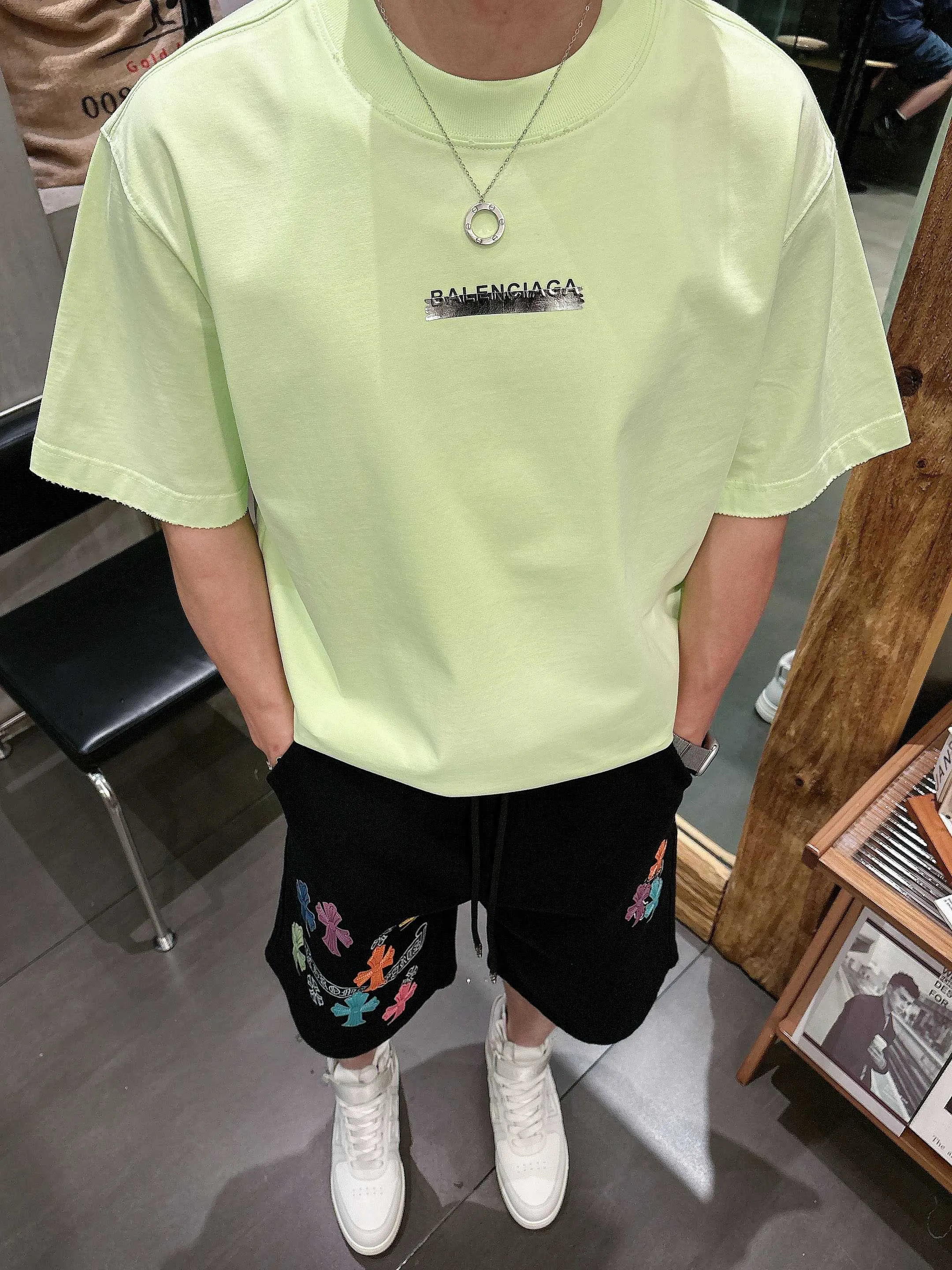 135 CH 🐎 🆕2026 New Arrival ！ Classic LOGO ， ， ， 。 ， 。Black White Size：M-3XL